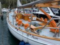 Ed Burnett Classic Timber Yacht Huon pine cutter rigged sloop.