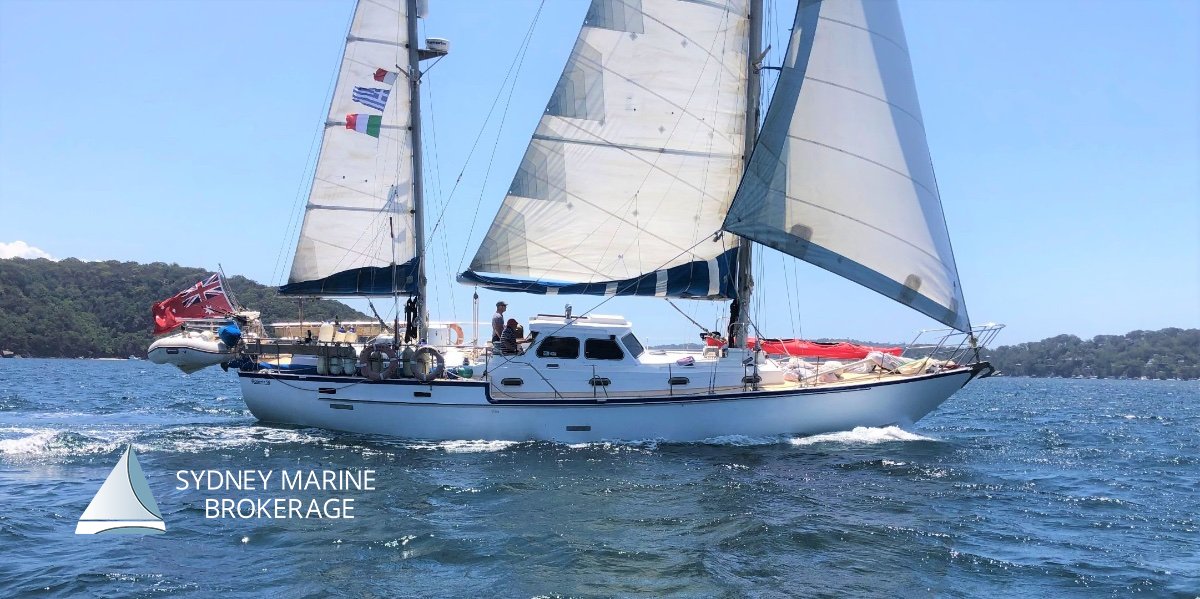 Roberts 56 Ketch:2 Roberts 56 Ketch For Sale with Sydney Marine Brokerage