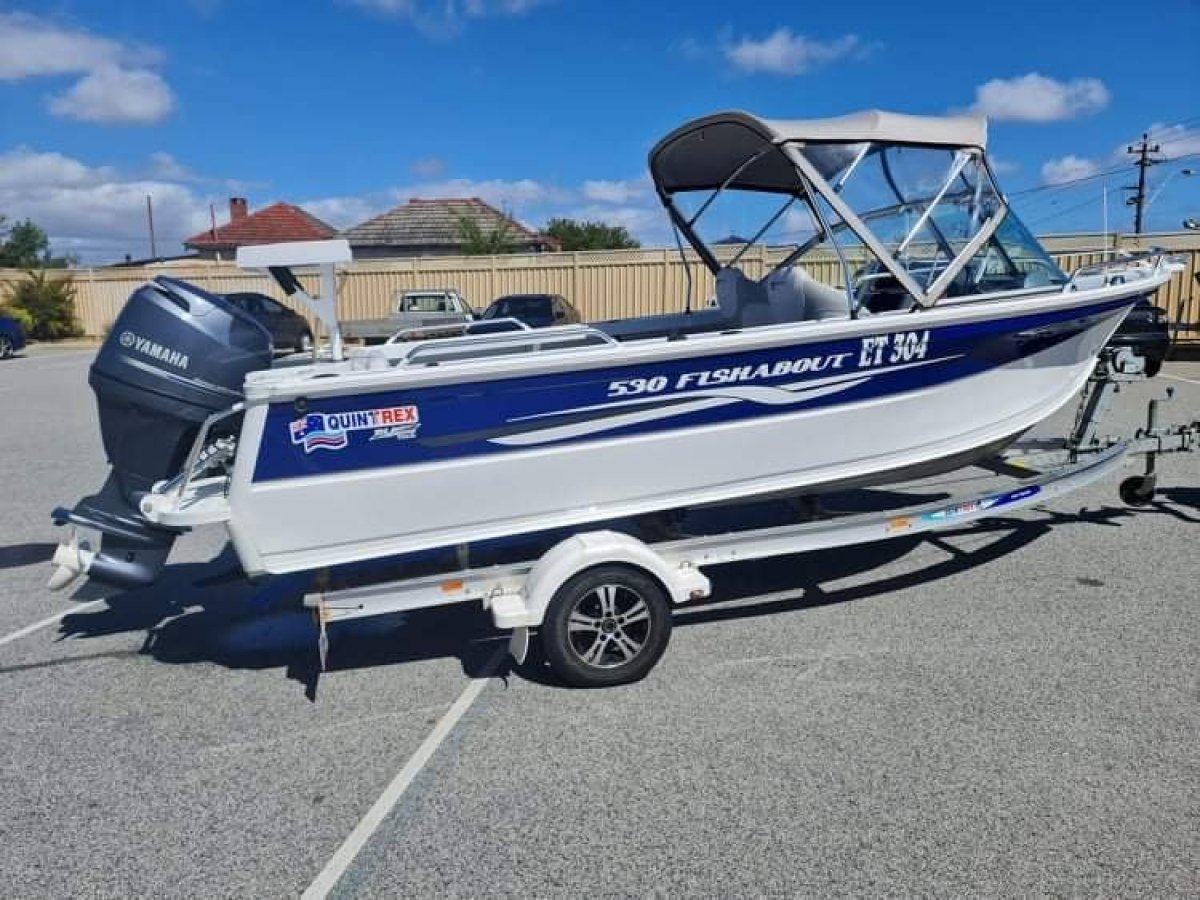 Quintrex 530 Fishabout open runabout