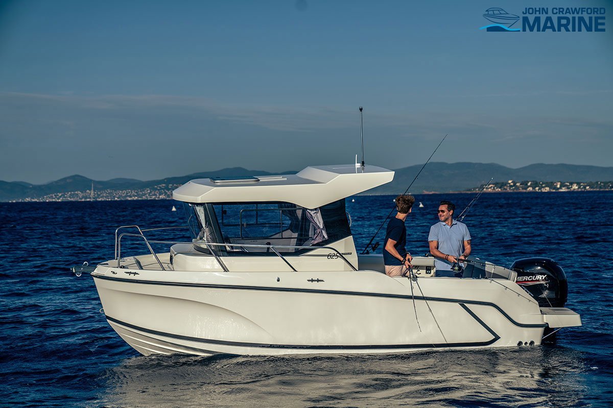 Arvor 625 Sportsfish on display at Sanctuary Cove Boat Show 2022