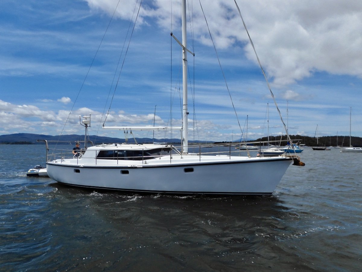 Hughes Lanena 38 Steel Pilothouse Cruising Yacht EXCEPTIONAL QUALITY BUILD AND DESIGN!