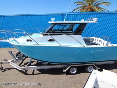 Lux Custom Boats 8.2 Lc Hardtop Engine packages available! Stock in yard now!