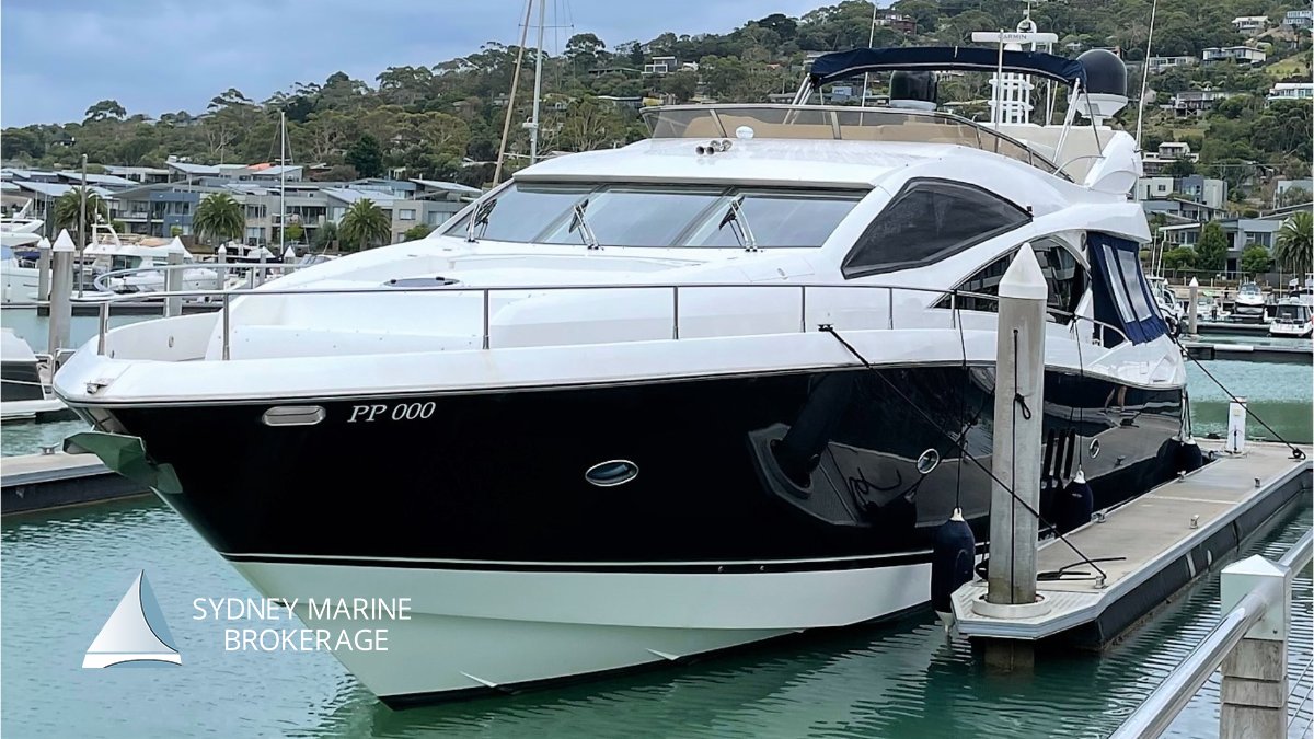 Sunseeker Yacht 75:1 Sunseeker Yacht 75 For Sale with Sydney Marine Brokerage