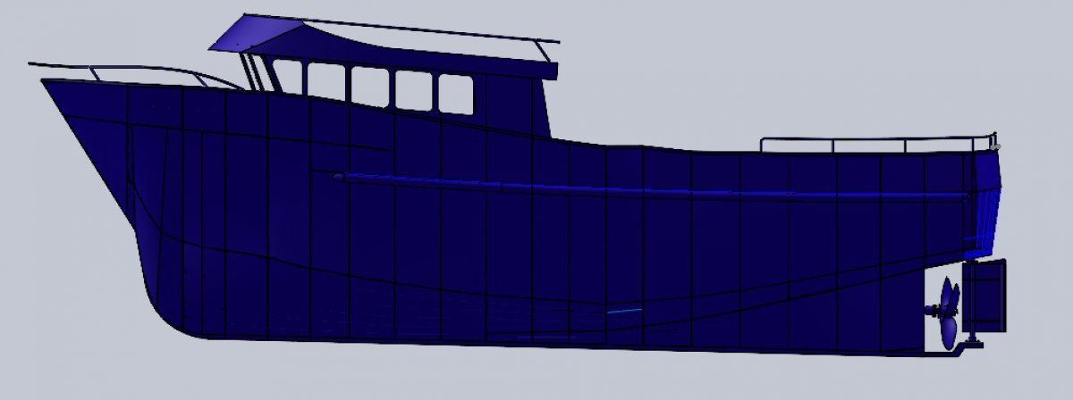Stonestar Shipyard 17m commercial fishery boat