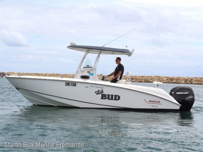 Boston Whaler 240 Outrage with Twin Mercury Four Stroke Outboards