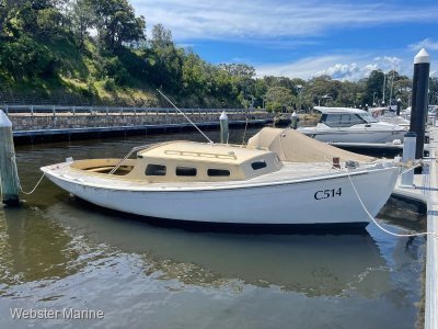 Custom Couta style timber motor vessel