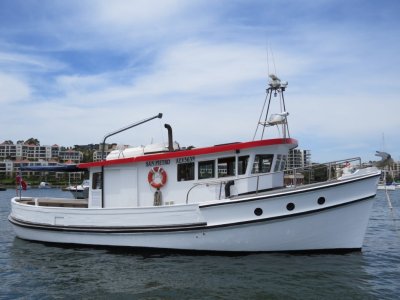 Timber Motor Cruiser ( Converted Trawler)