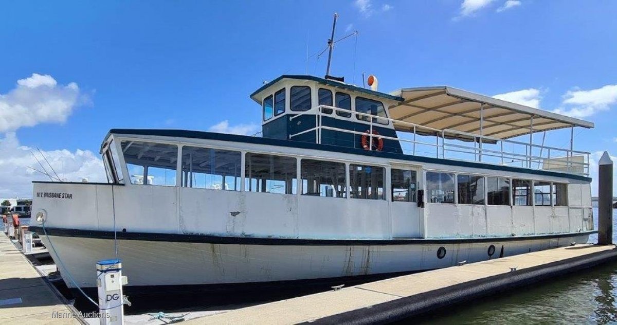 Norman Wright Ex Ferry Charter 60 foot MV Brisbane Star
