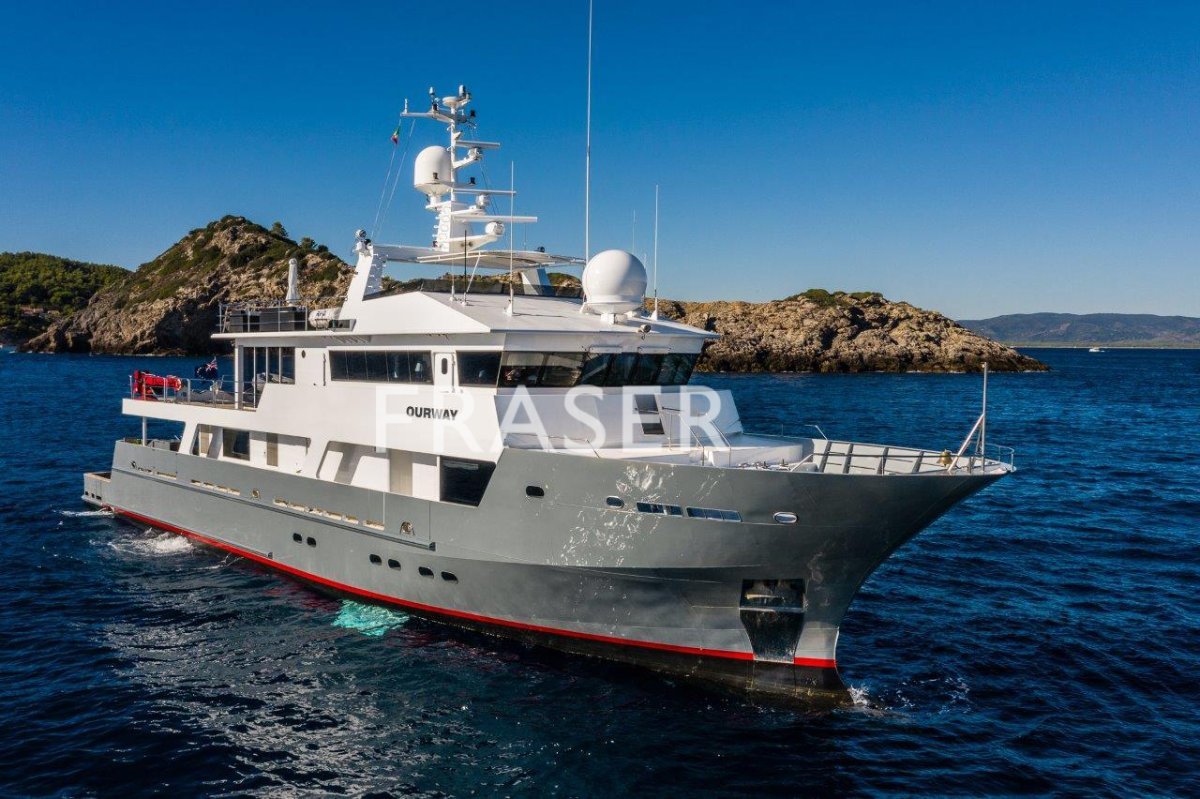 Explorer OUR WAY - TENIX DEFENCE OUR WAY, Explorer yacht for sale:Our Way Explorer superyacht for sale