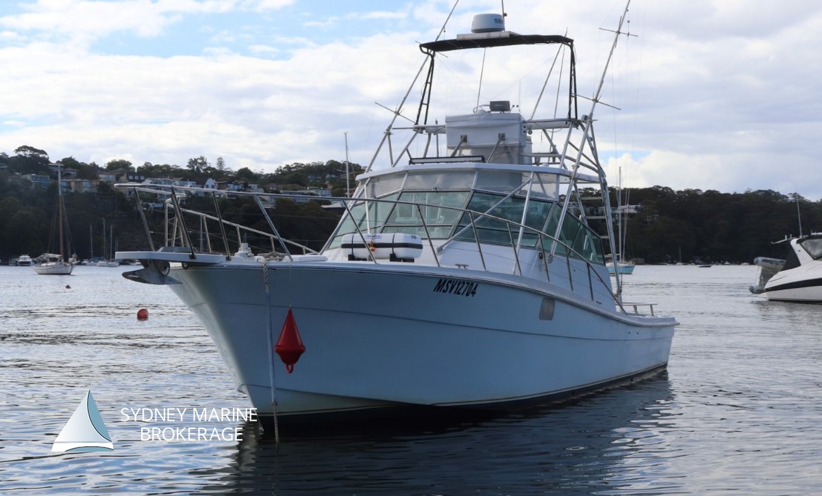 Topaz 37 Fishing Charter Vessel!:1 Topaz 37 Fishing Charter Vessel For Sale with Sydney Marine Brokerage