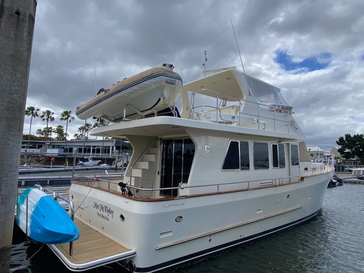 Clipper Cordova 48 Semi Displacement Flybridge Coastal Passage Maker