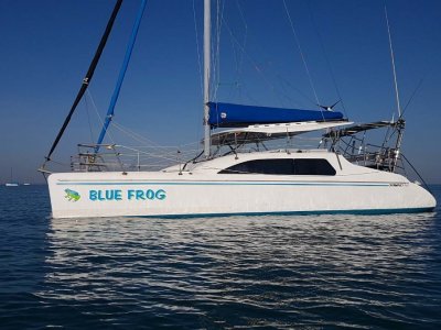 Seawind 960 - "Blue Frog", the perfect tropical cruiser.