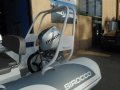 New Sirocco Rib-Alloy 450 L European made alloy centre console rib hypalon
