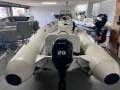 New Mercury Oceanrunner 350 Hypalon Side console RIB fitted with a Mercury 25hp