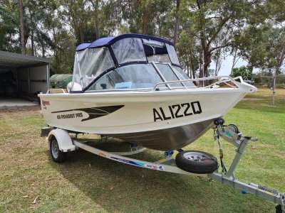 Quintrex 430 Fishabout Pro 2019. Blade Hull