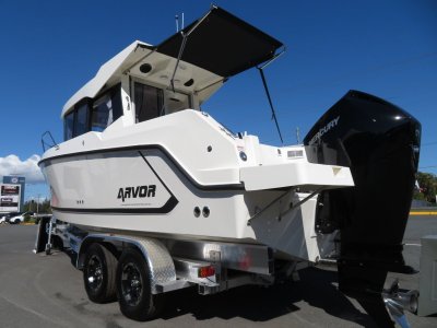 Arvor 705 Sportsfish On display at the Sanctuary Cove Boat Show 2022