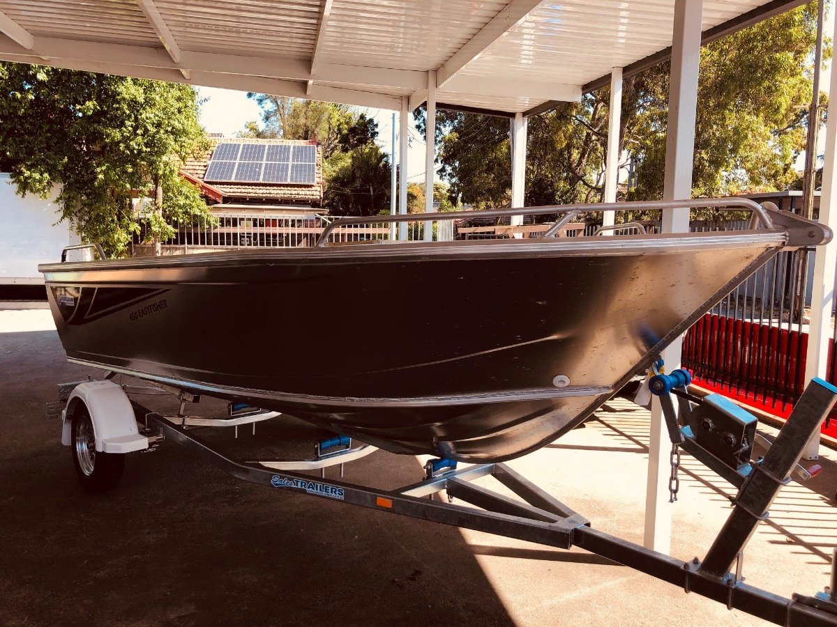 New Horizon Aluminium Boats 450 Easy Fisher in stock
