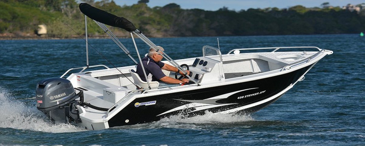 Horizon Aluminium Boats 482 Stryker Side Console