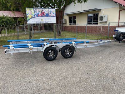 7.5/8m Aluminium Boat trailer