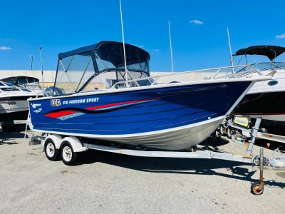 Quintrex 610 Freedom Sport The Ultimate Day Boat Powered by a Yamaha 4 Stroke