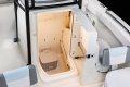 Robalo R230:Toilet with holding tank