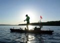 Brand new Jackson Cuda 12 sit on/stand up fishing kayak with rudder