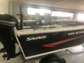 Savage 435 Scorpion Ts Fitted up with new Mercury 50hp and trailer