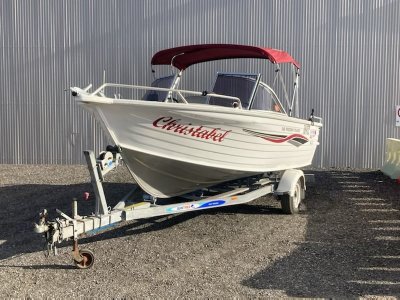 Quintrex 540 Freedom Cruiser With very low hours Mercruiser
