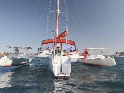 TB 46 trimaran performance cruiser