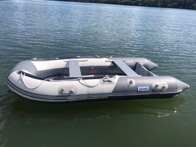 Bris Inflatable 3.3m inflatable dinghy, 5 person, 15Hp capacity,