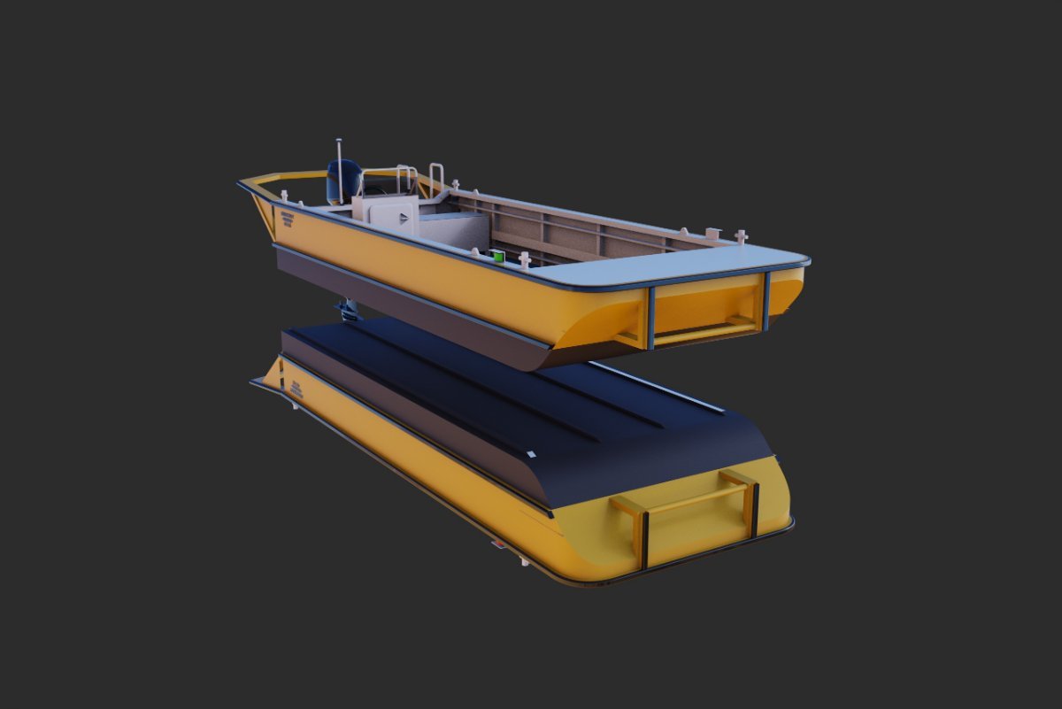 New Sabrecraft WB5900 Alloy Work Boat Punt