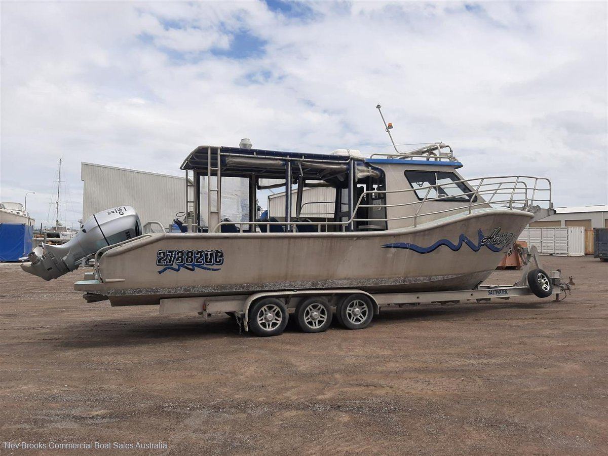 Crew Boat Commercial Aluminum Boat For Sale Waa2
