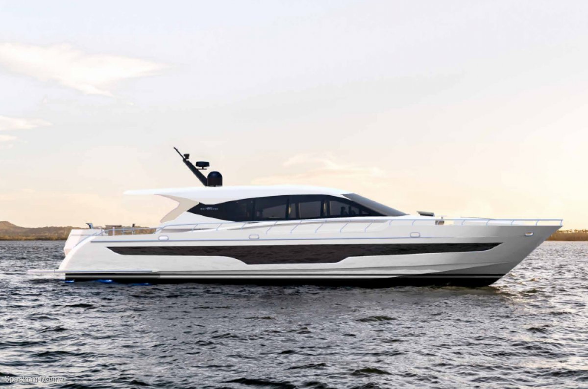 Whitehaven 8000 Sport Yacht, Custom crafted with a commanding profile