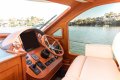 Palm Beach Motor Yachts 55 Express with Bow rider:Helm seat and console