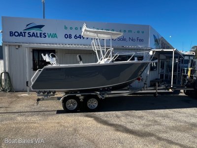 Gospel Walkaround 520 Centre Console Hull and trailer package.