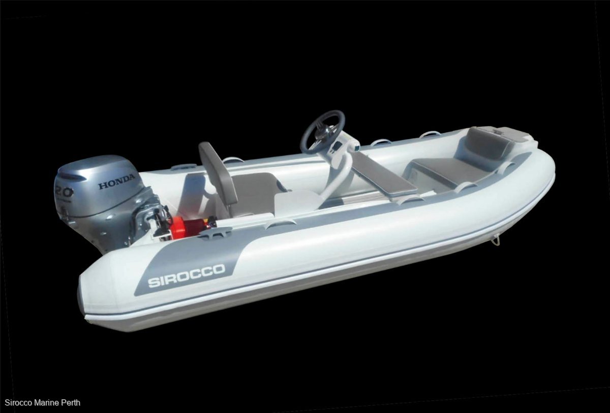 New Sirocco A330Q RIB-Alloy Rigid Inflatable Boat (RIB)