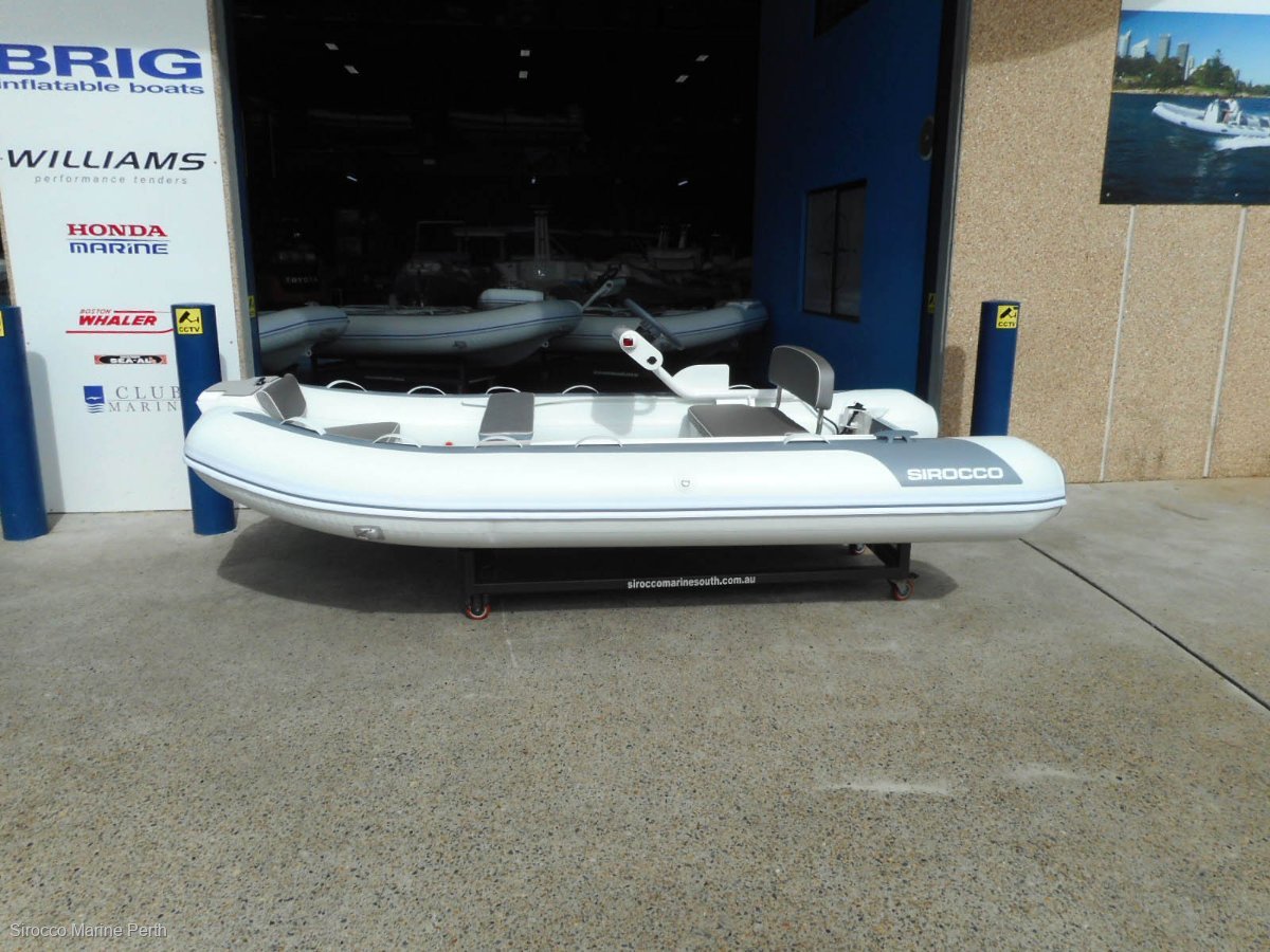 New Sirocco A360Q RIB-Alloy Rigid Inflatable Boat (RIB)