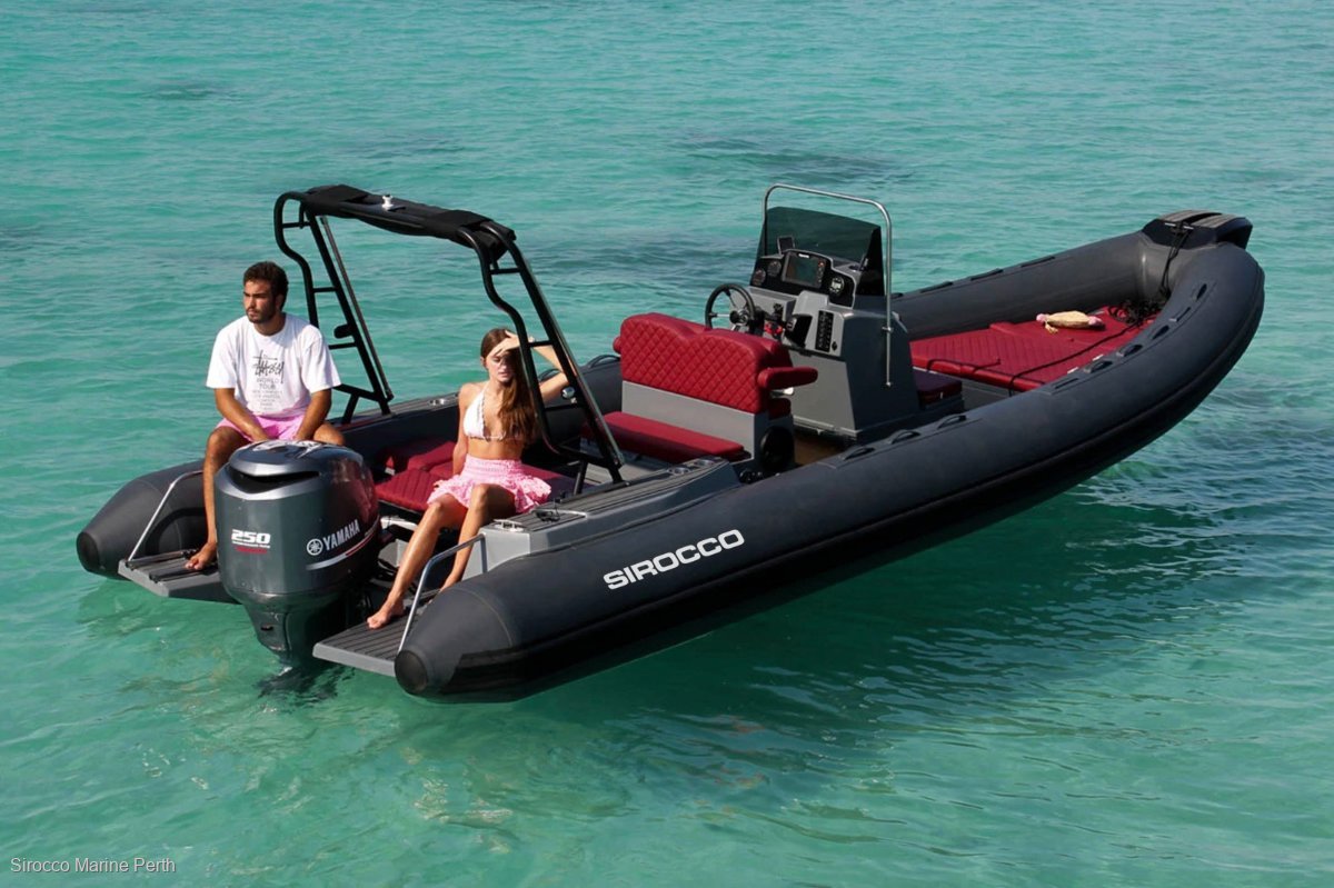 Sirocco FG-740-RIB-HT Rigid Inflatable Boat (RIB)