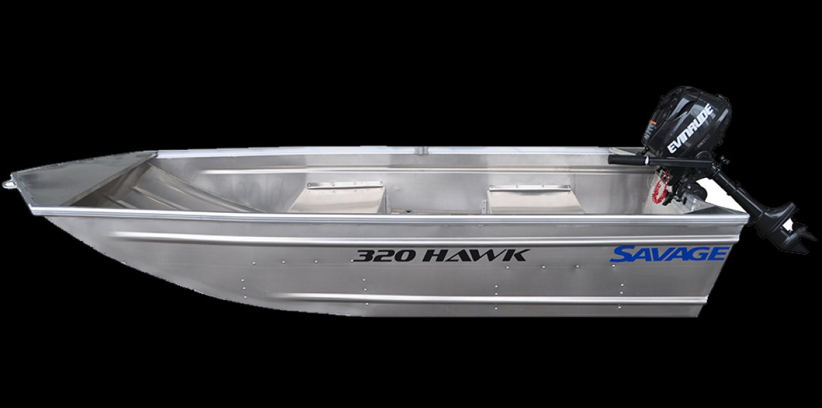 Savage 320 Hawk V-punt aluminium boats
