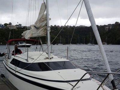 Mast, boom and mainsail for a Mac Gregor 26X
