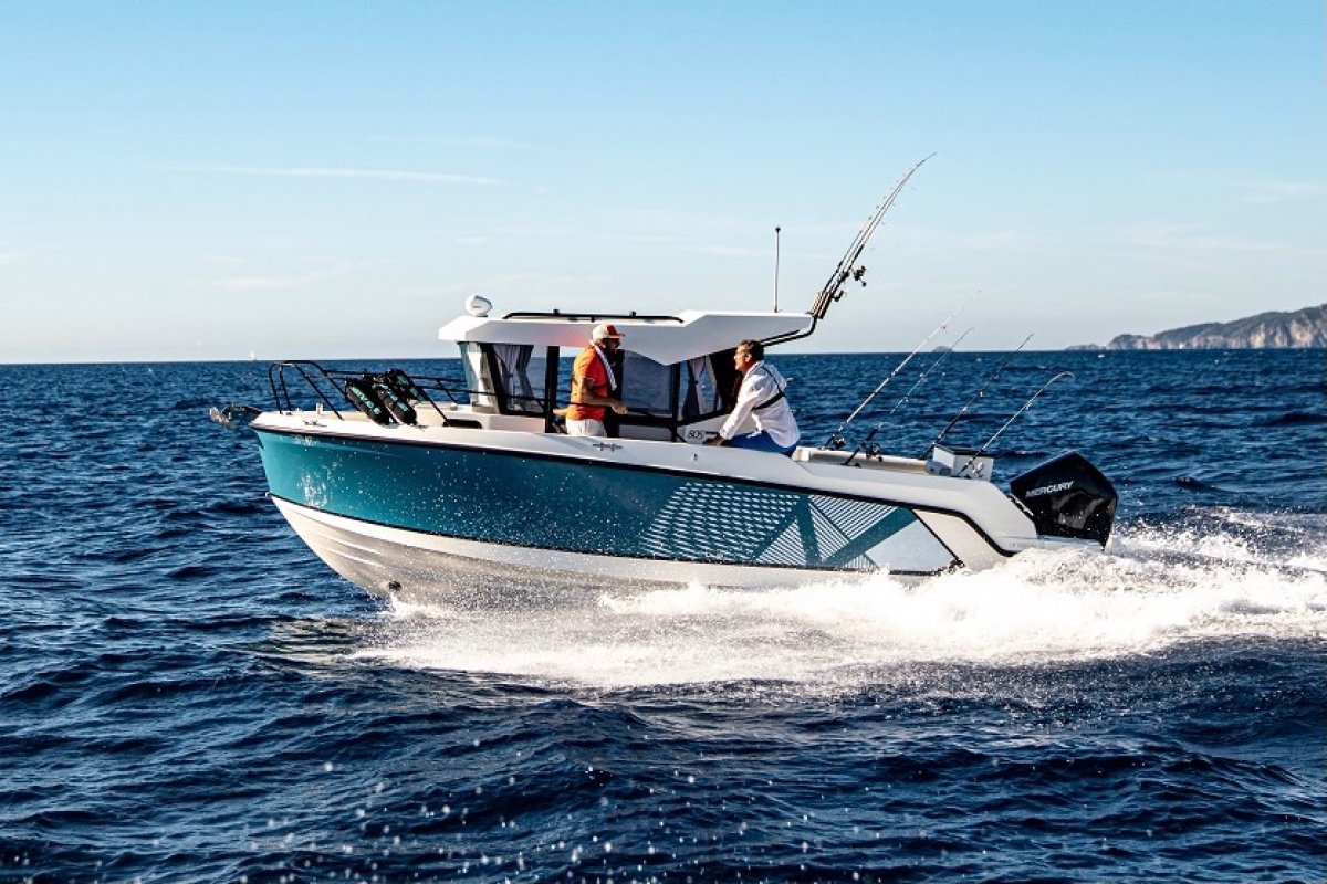 New Arvor 805 Sportsfish SERIOUS FISHING AND FAMILY FUN!