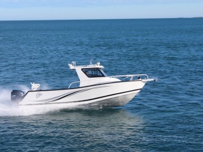 Lux Custom Boats 7500WA Stock available now with engines!