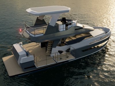 Aluminium Hybrid Trawler Yacht GN60