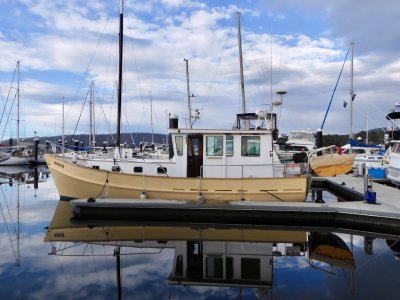 CHARMING TRADITIONAL CONVERTED CRAY FISHING BOAT