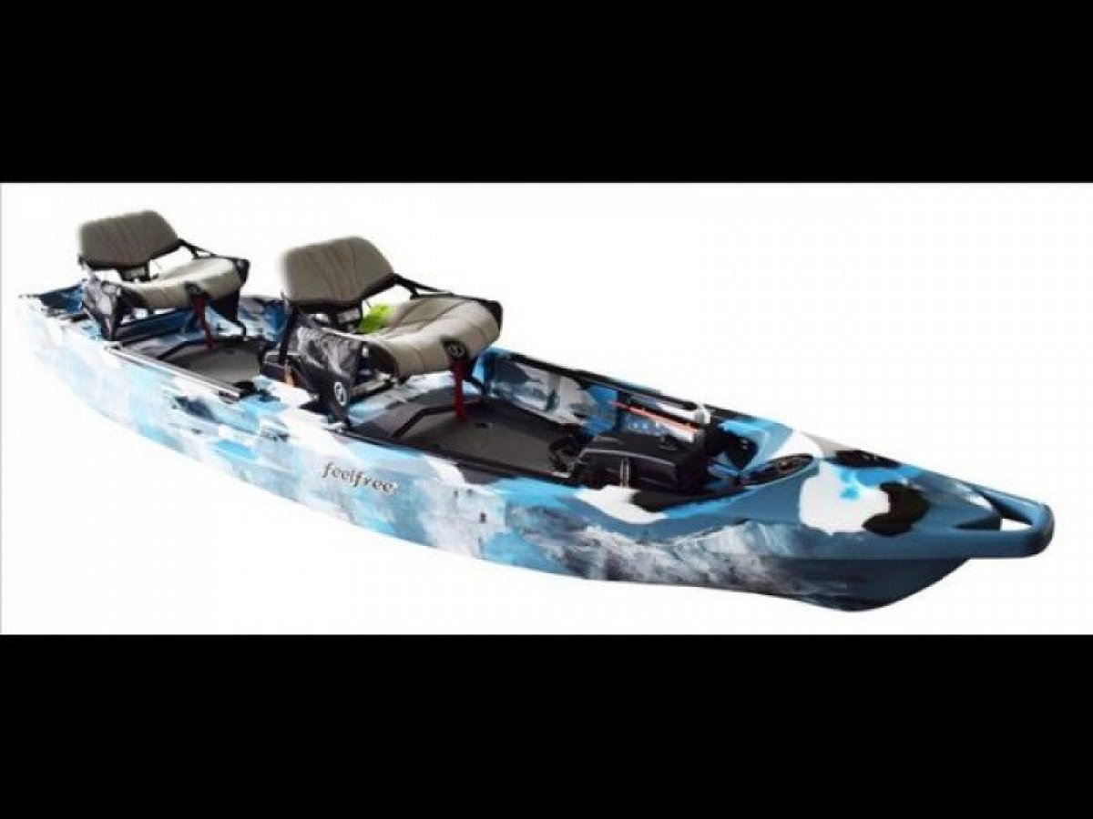 Brand new Feel Free Lure II tandem sit on top kayak.