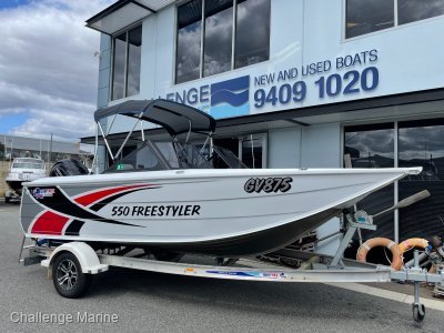 Quintrex 550 Freestyler 135hp Upgraded