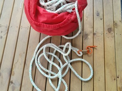 Silver rope