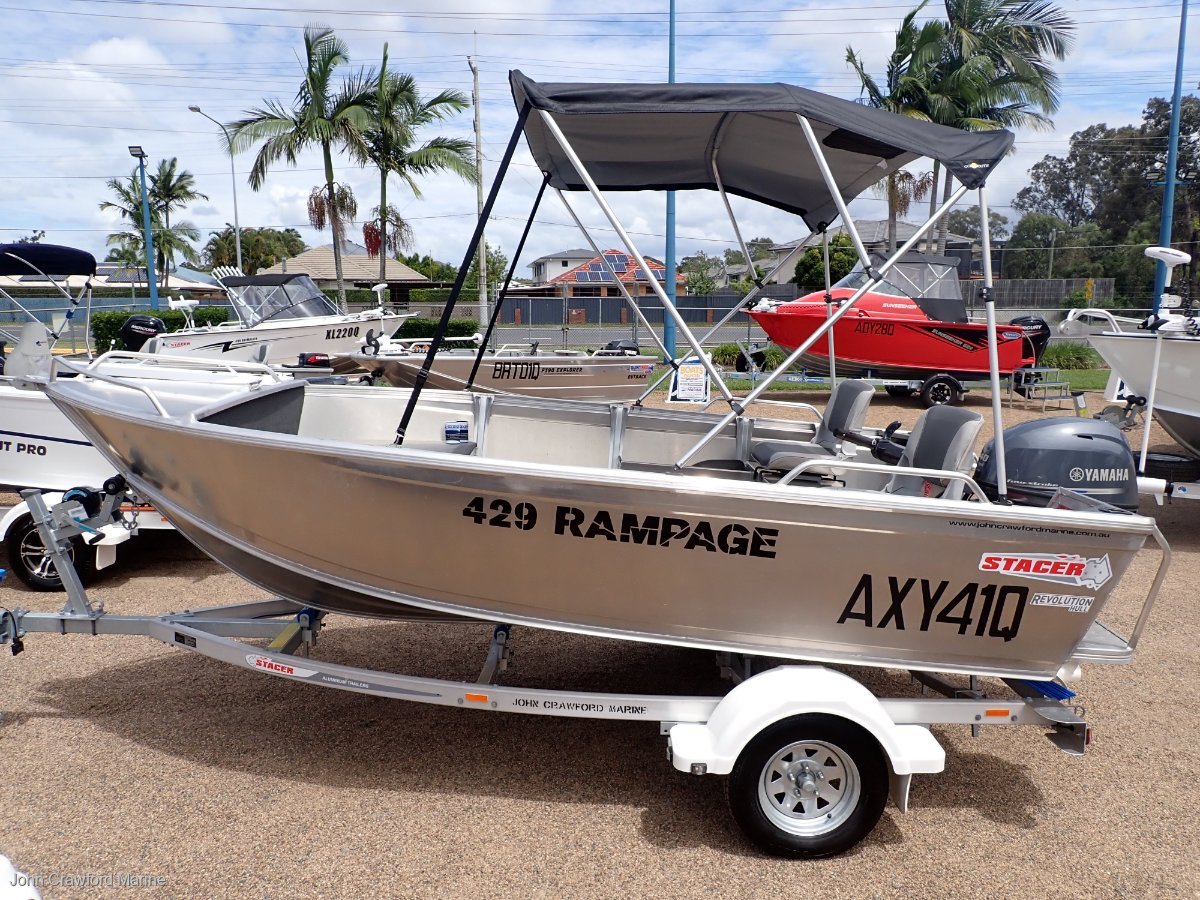Stacer 429 Rampage Trailer Boats Boats Online for Sale Aluminium