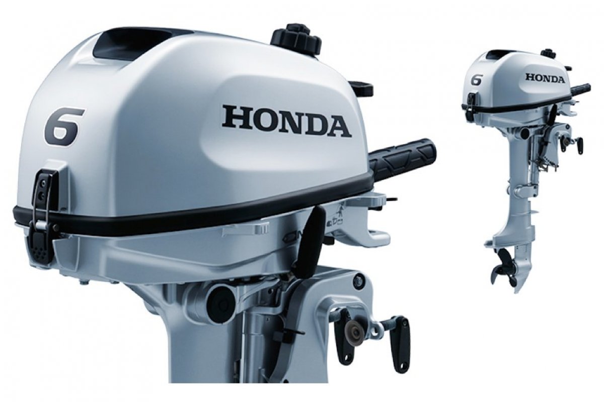 NEW HONDA 6HP 4 STROKE SHORT SHAFT OUTBOARDS - SPECIAL PRICE