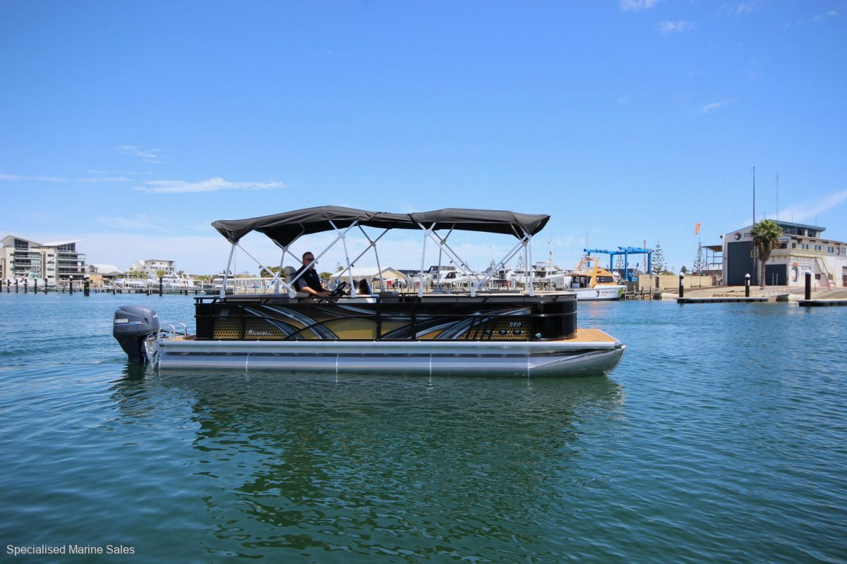 Pacific Pontoons 250 *** AVAILABLE NOW !! *** $89,990 ***:SISTER SHIP IMAGE